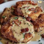 Country Fried Pork Chops with Bacon Gravy Recipe – Delicious Comfort Food